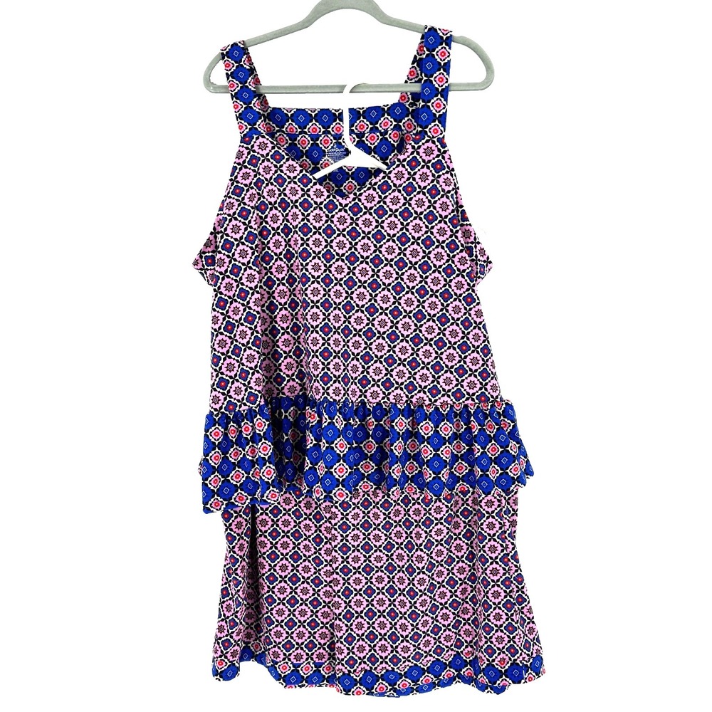 Cuddl Duds Cozy Tank Top Shorts Pajama Set 2pc Women's XXL 2XL Mauve Floral NEW - Picture 11 of 12
